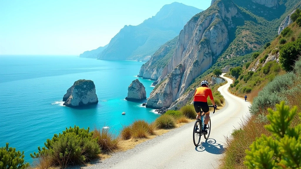 Tour costiero con vista panoramica delle scogliere liguri